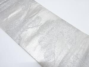 アンティーク　笠松模様織り出し袋帯（着用可）